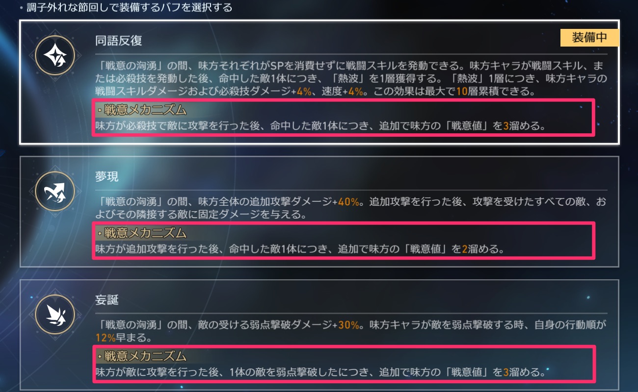 戦意メカニズム