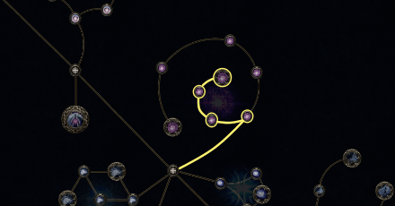 Path of Exile 2 - Poison Pathfinder ウィザー Away Node