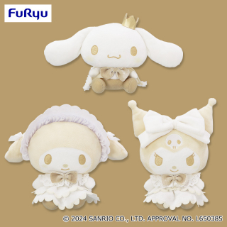 サンリオキャラクターズ ロイヤルミルクプリンセスぬいぐるみ