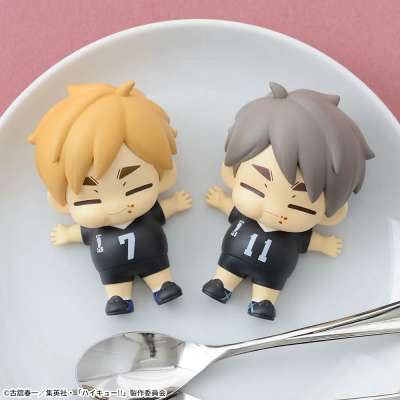 アニメ「ハイキュー!!」 まんぷくごちそうさマスコット ミニフィギュアVol.2