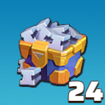 鋼材レベル宝箱×24