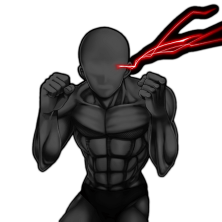 深紅の眼光の画像