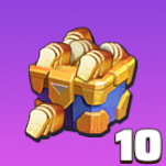 食材レベル宝箱SSR×10