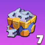 鋼材レベル宝箱SSR×7