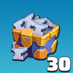 鋼材レベル宝箱×30