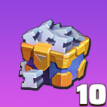 鋼材レベル宝箱SSR×10