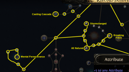 Path of Exile 2 (PoE2) - CC Storm Fifth Nodes