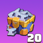 鋼材レベル宝箱SSR×20