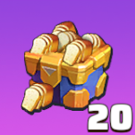 食材レベル宝箱SSR×20