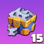 鋼材レベル宝箱SSR×15