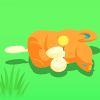 パモの星1寝顔画像