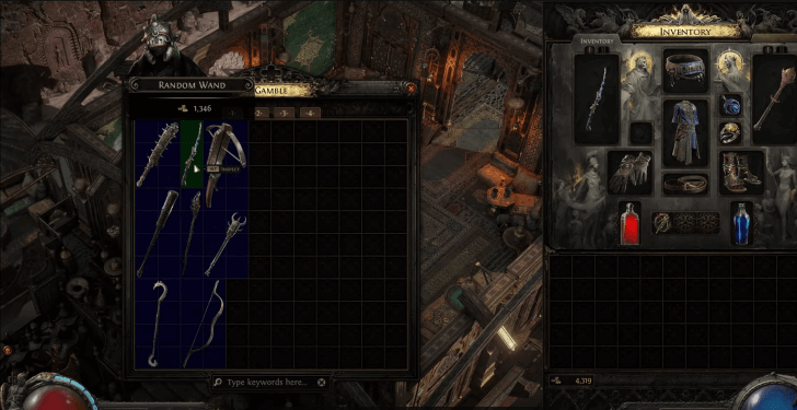 ギャンブルでより良いギアを手に入れよう