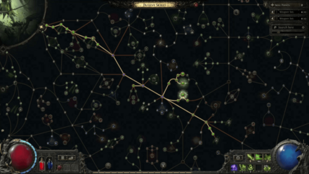 パッシブスキルポイントとステータスを取得するには