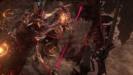 捕まったら腕につかまる