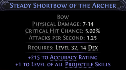 POE 2 - Magic Item