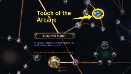 PoE 2 - Touch of the アークane and Mind Over Matter