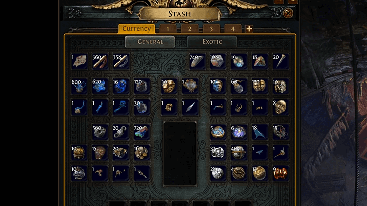 カレンシースタッシュタブ