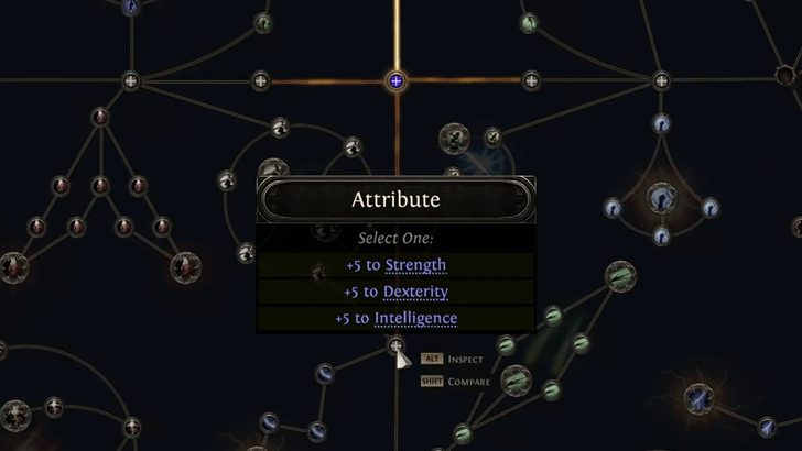 適切な属性を選択