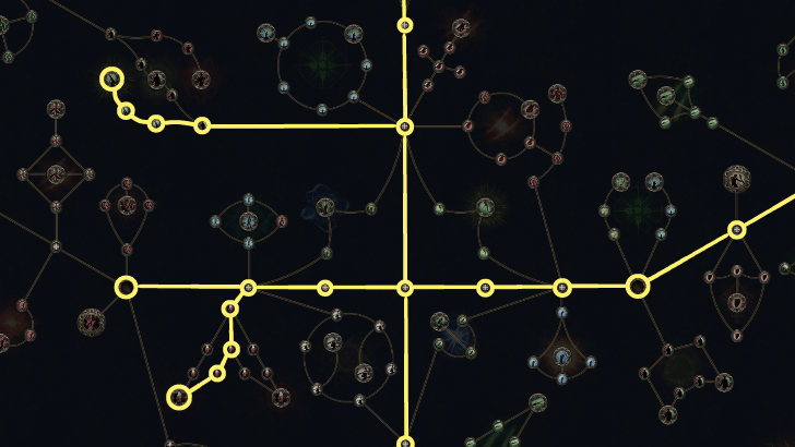 Bleed Bow Passive Tree Endgame 2画像