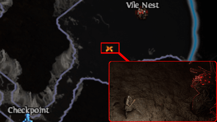 喰らう者の場所画像