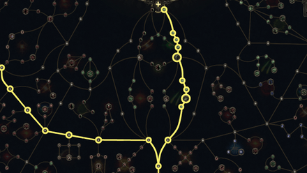 PoE 2 - Fire Grenade Witchhunter Passive Tree 1