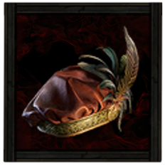 ゴールドリムフェルトキャップ Image