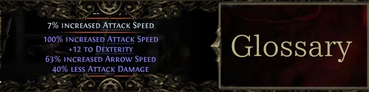 POE 2 - Glossary Top Partial Banner画像