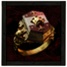 ペランドゥス シール ゴールド リング Image