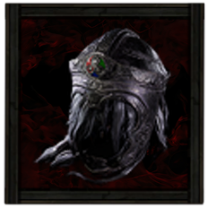 グレイメイクのつば付きヘルム Image