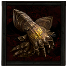 エアリスベインの翼の磨かれたガントレット Image