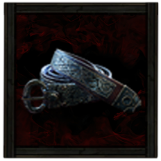 ミッドナイト ブレイド ローハイド ベルト Image