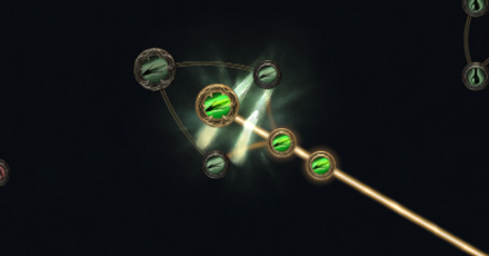 Path of Exile 2 - Grenade Deadeye Short Shot Node