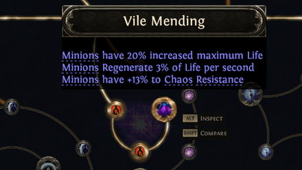 PoE 2 - Vile Mending