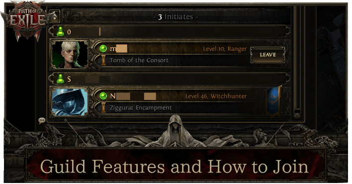 POE 2 - Guild Features and How to Join画像