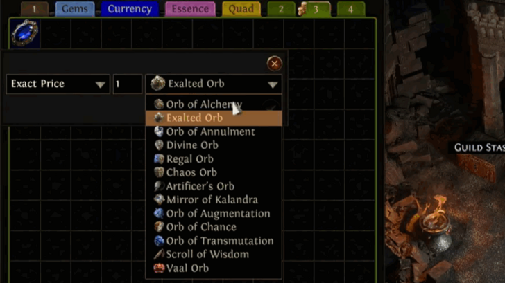 Path of Exile 2 (PoE 2) Set Item Prices画像