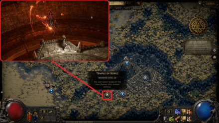 Path of Exile 2 - 太陽の大祭司、ケツーリ Location