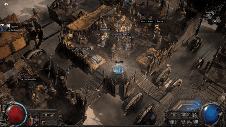 Act 2 - Vasitri Outskirts Reforging Bench Location画像