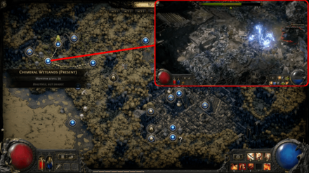 Path of Exile 2 -  キメラ・ザイクルシアン Location