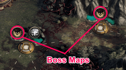 Path of Exile 2 (PoE 2) Boss Map Icons画像
