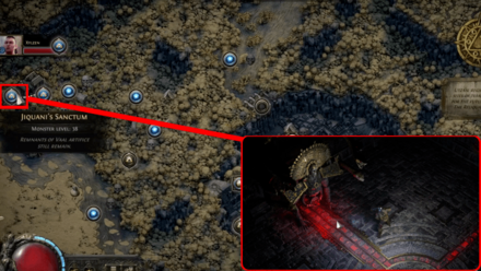 Path of Exile 2 -  コアの番人、ジコアトル Location