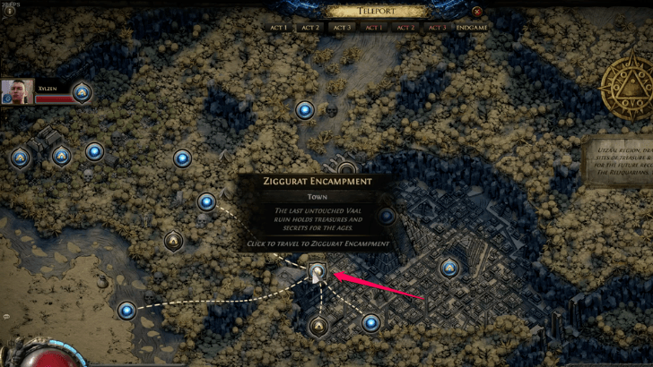 Ziggurat Encampment Map  画像