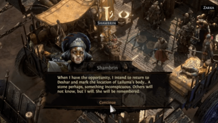 Shambrin 伝統の通行料