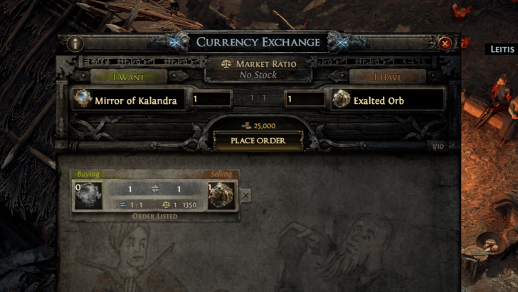 POE 2 - Place Your Order画像