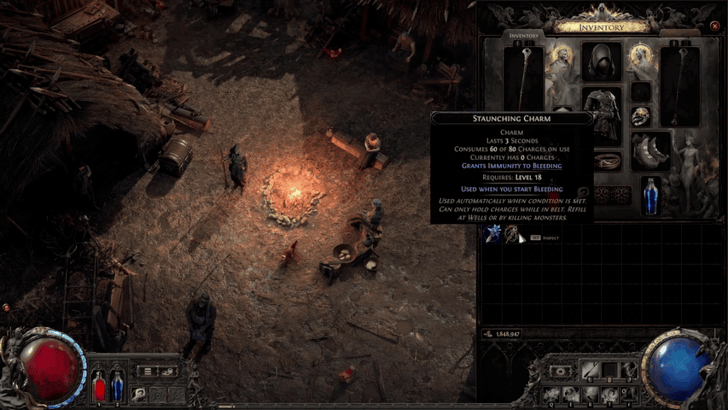 Path of Exile 2 Charms画像