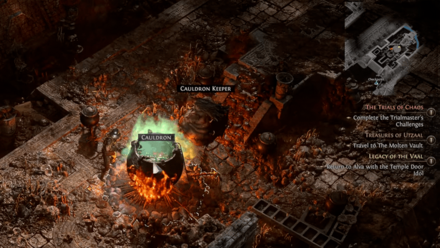 大釜とやりとりする、mode:show