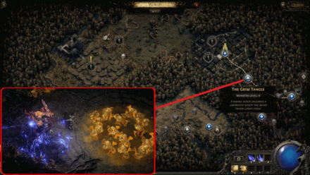 Path of Exile 2 - 腐ったドルイド
 Location