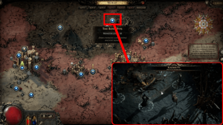 Path of Exile 2 - エクバブ、古代の馬<br> Location