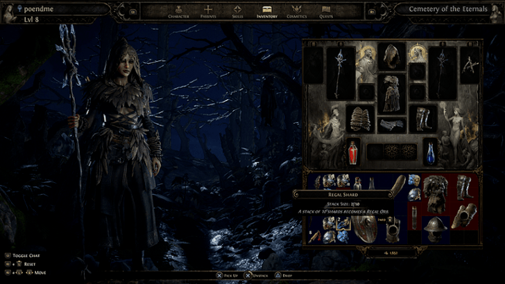 Path of Exile 2 (PoE2) - Gear画像