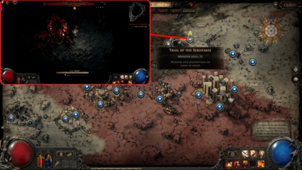 Path of Exile 2 - アースブレイカー、ラトルケージ<br> Location