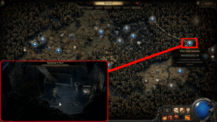 Path of Exile 2 - 忘れられた魔女、アリアグネ
 Location